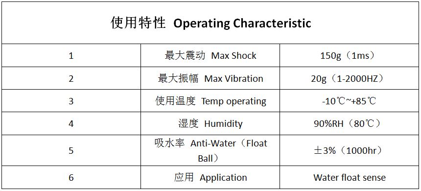 YZ-5 液位傳感器 浮球開關(guān)